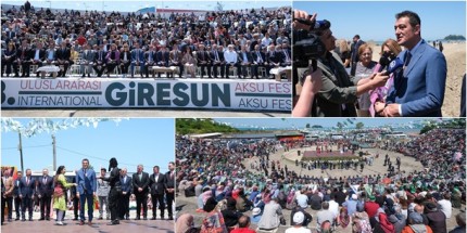Giresun’da Festival Coşkusu, Aksu Doldu Taştı